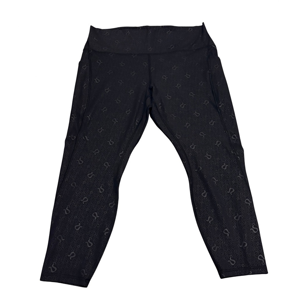 Lululemon Women’s Align Leggings High Rise with Pockets 25” Size 18 Black NWT